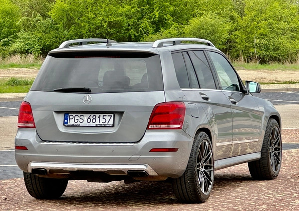 Mercedes-Benz GLK cena 83999 przebieg: 199999, rok produkcji 2012 z Węgorzyno małe 191